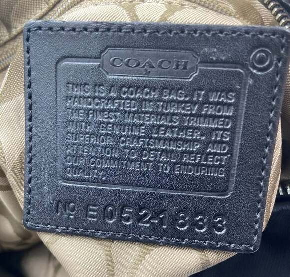 Coach Black Shoulder Bag - Picture 11 of 11
